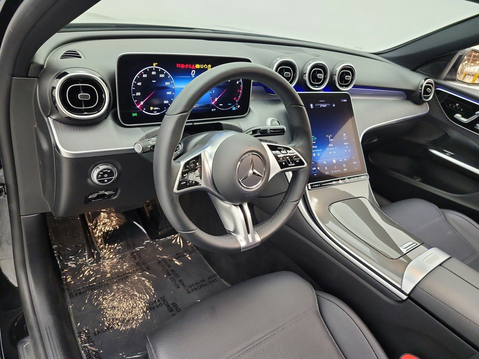 Used 2023 Black Mercedes-Benz C 300 Sedan image 9