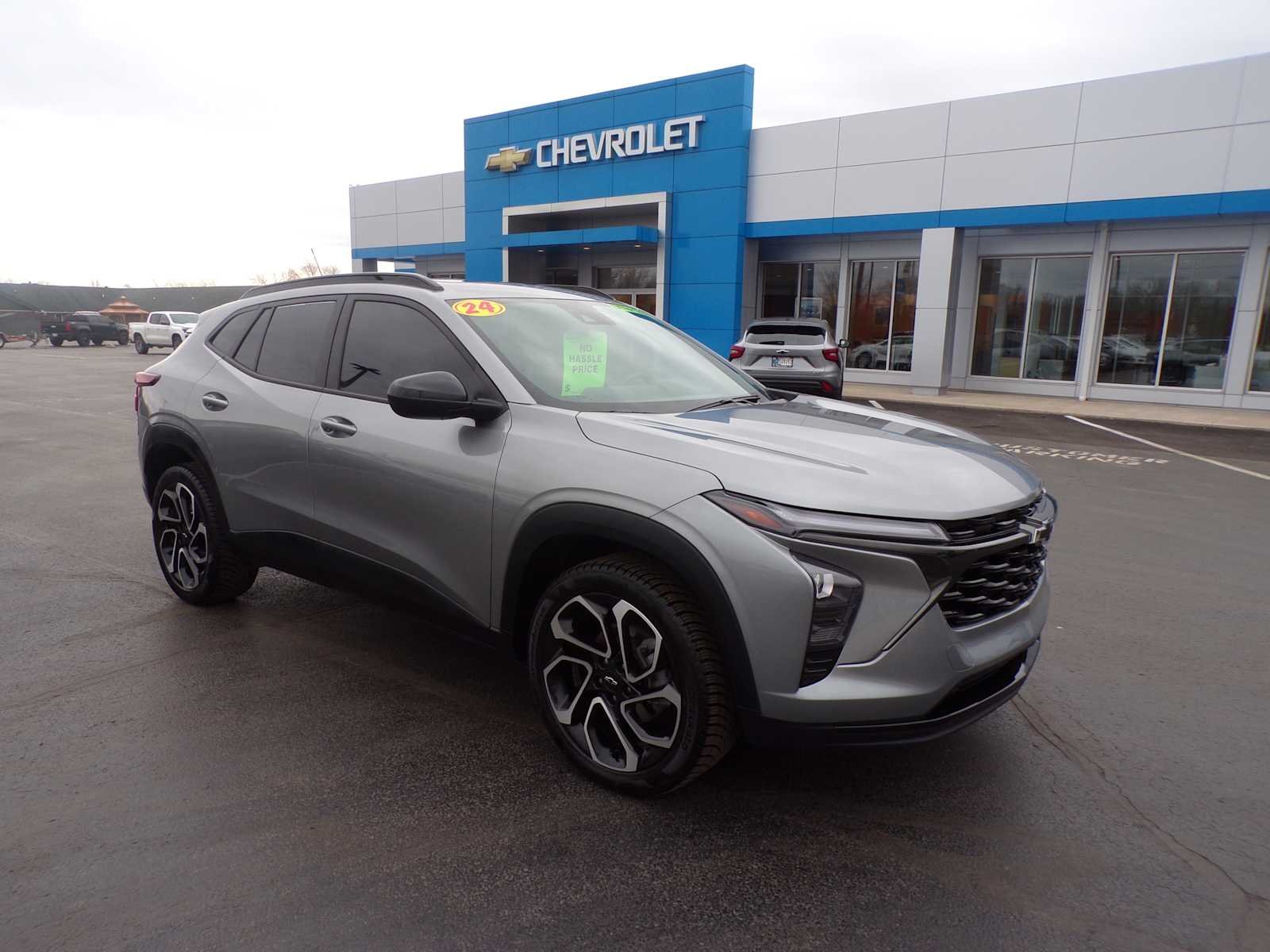 Used 2024 Chevrolet Trax RS with VIN KL77LJE21RC073828 for sale in Alexandria, IN