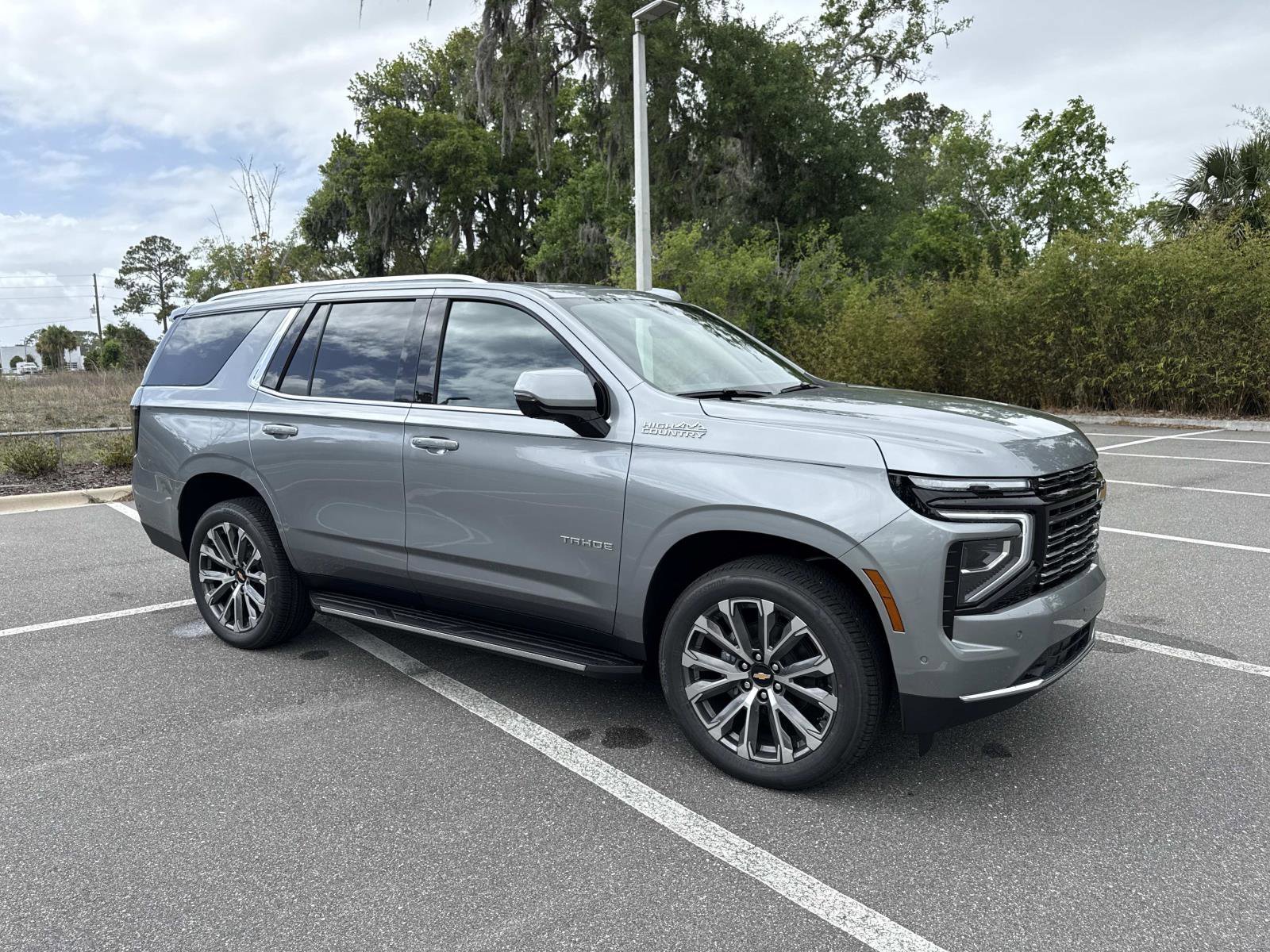 New 2026 Sterling Gray Metallic Chevrolet High Country image 1
