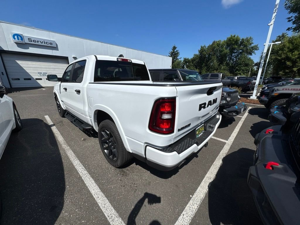 Used 2025 Bright White Clearcoat Ram Laramie image 4