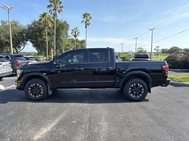 Used 2022 Black Nissan Crew Cab PRO-4X 4x4 image 7