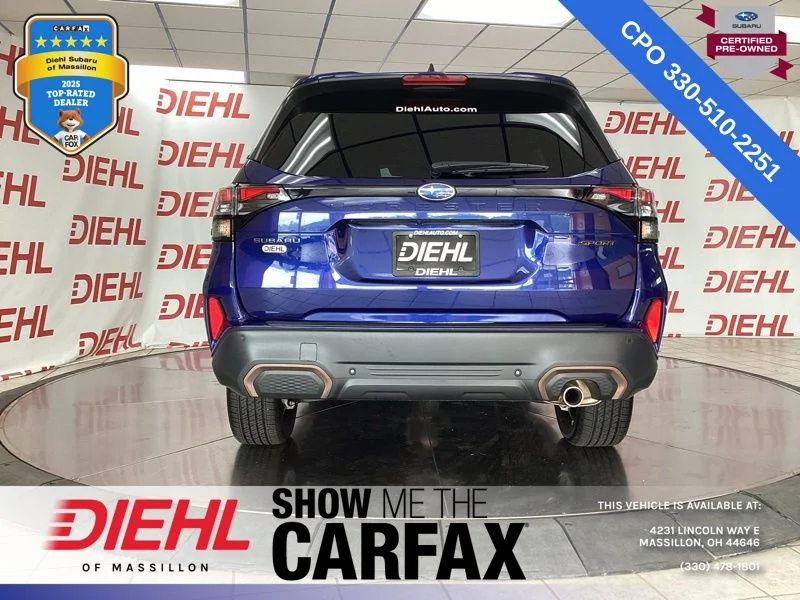 Used 2026 Blue Subaru Sport image 6