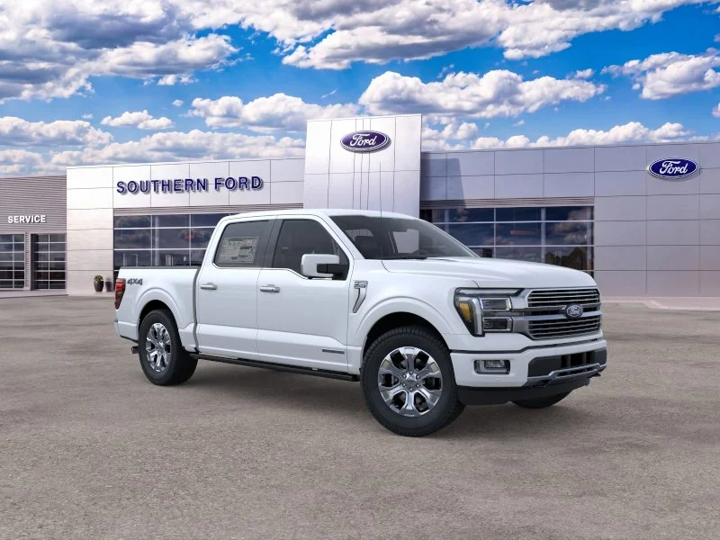 New 2026 Star White Metallic Tri-Coat Ford Platinum image 30