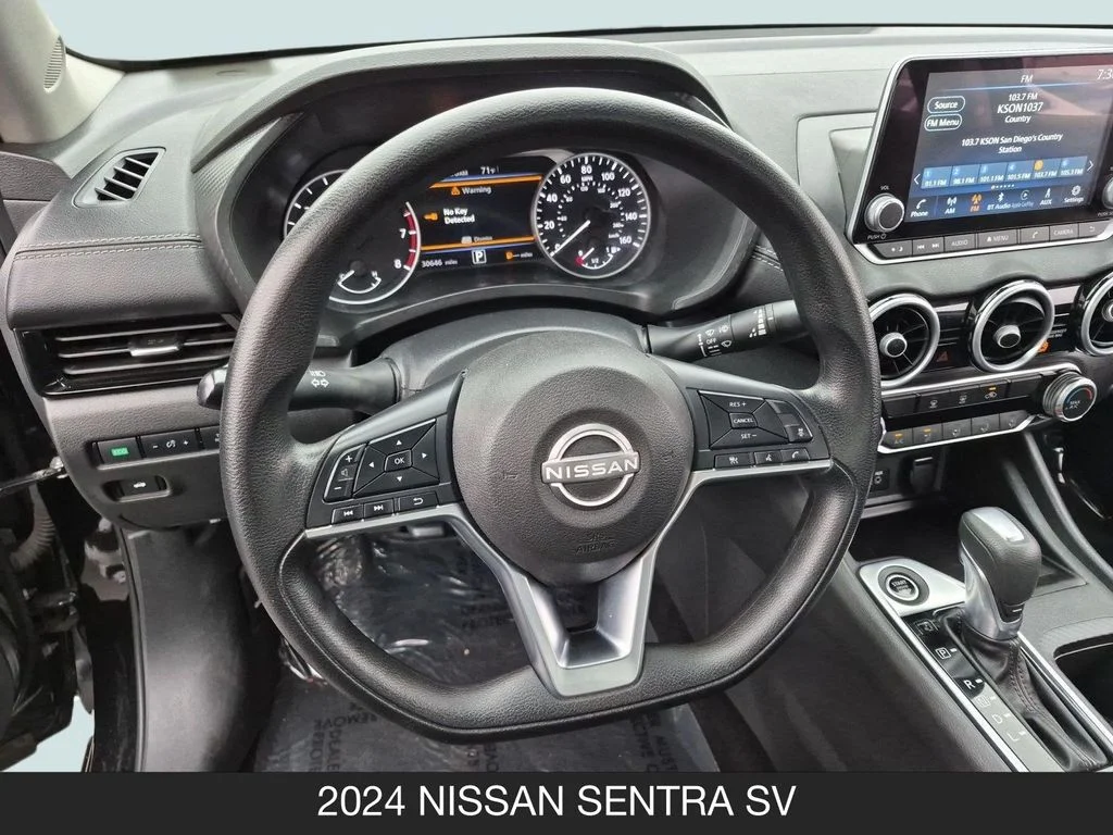 Used 2024 Black Nissan SV image 12