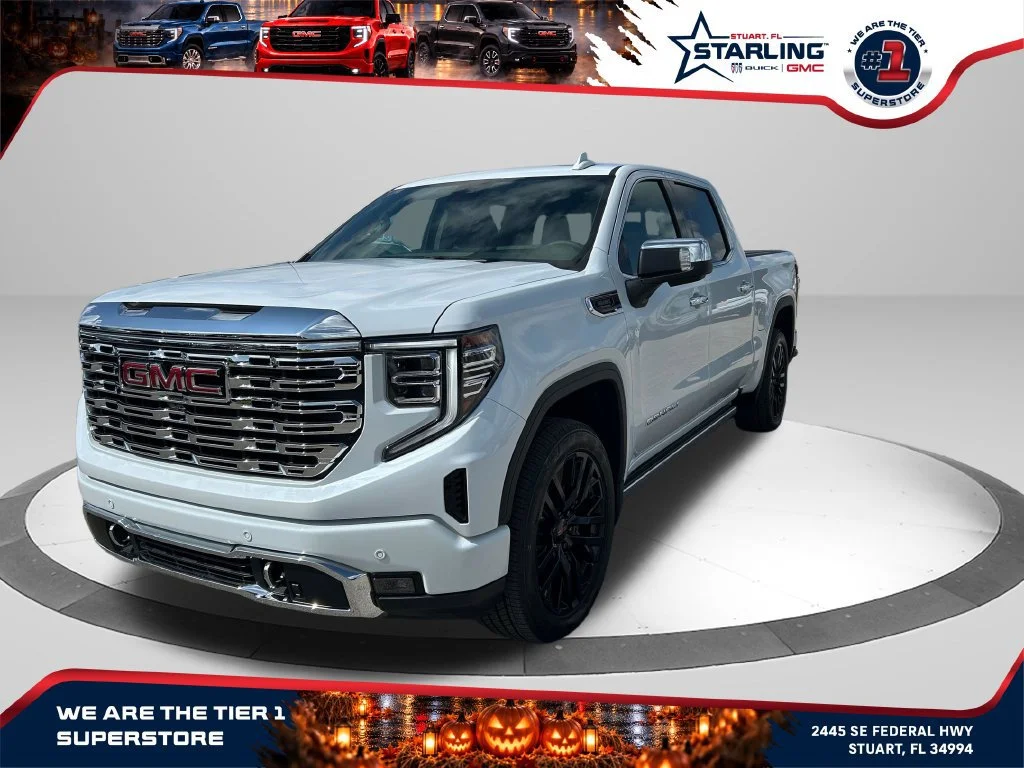 New 2026 Glacier White Tricoat GMC Denali image 1