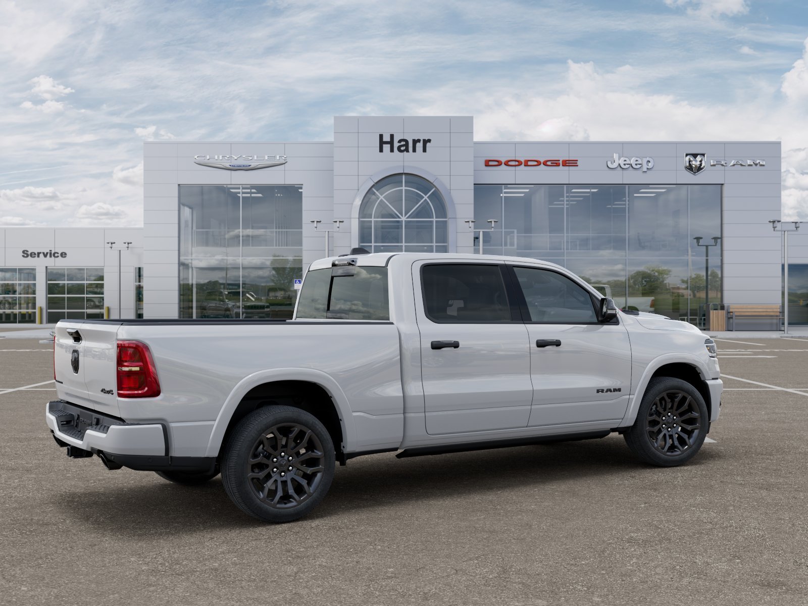 New 2026 Bright White Clear-Coat Exterior Paint RAM Limited image 30