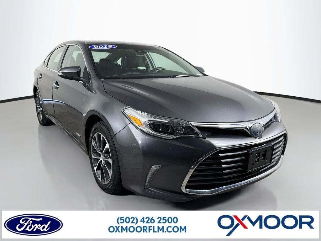 Used 2018 Magnetic Gray Metallic Toyota Hybrid XLE Premium image 1