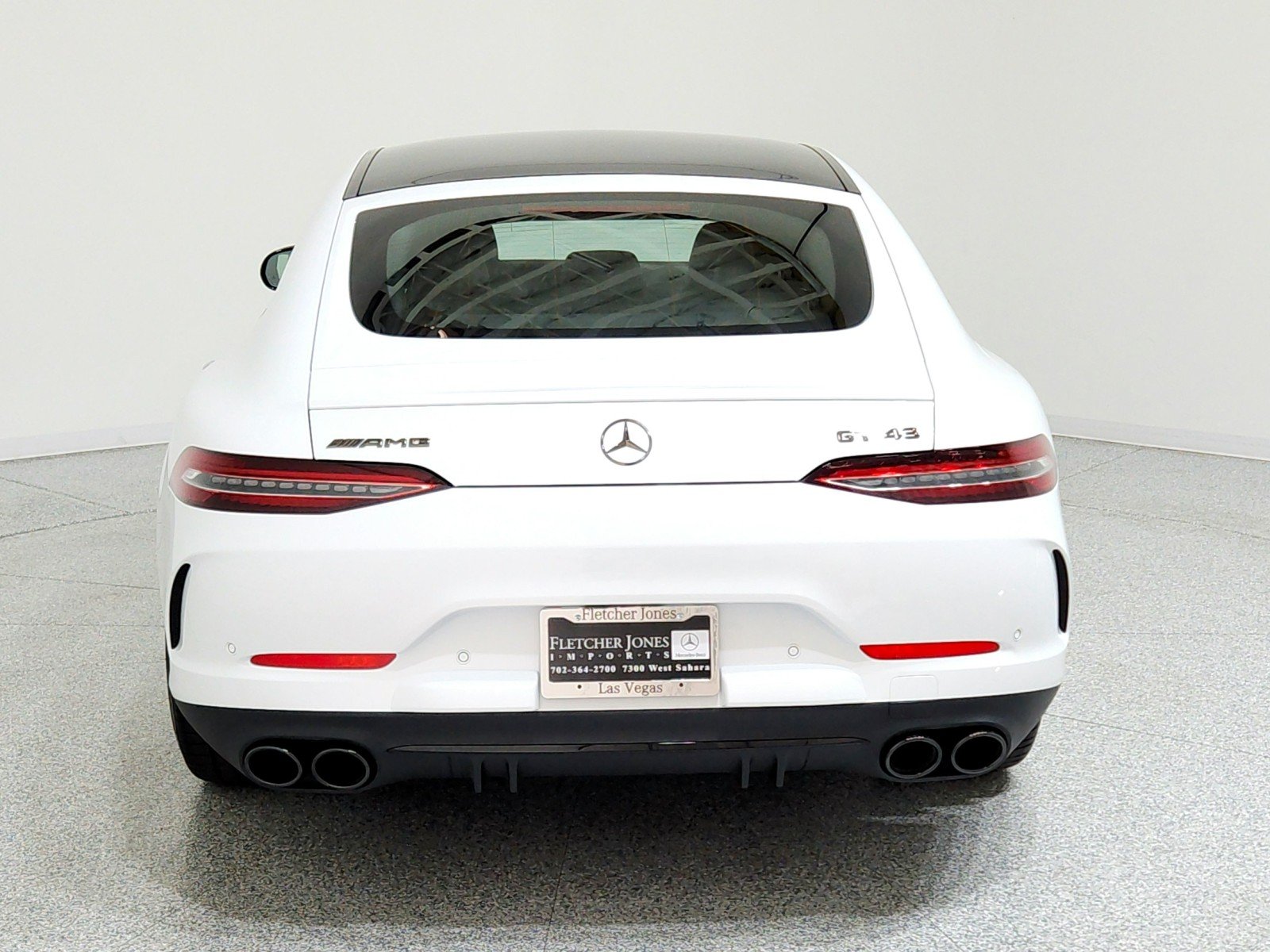 New 2026 MANUFAKTUR Moonlight White Metallic Mercedes-Benz AMG® GT 43 4-Door Coupe image 6