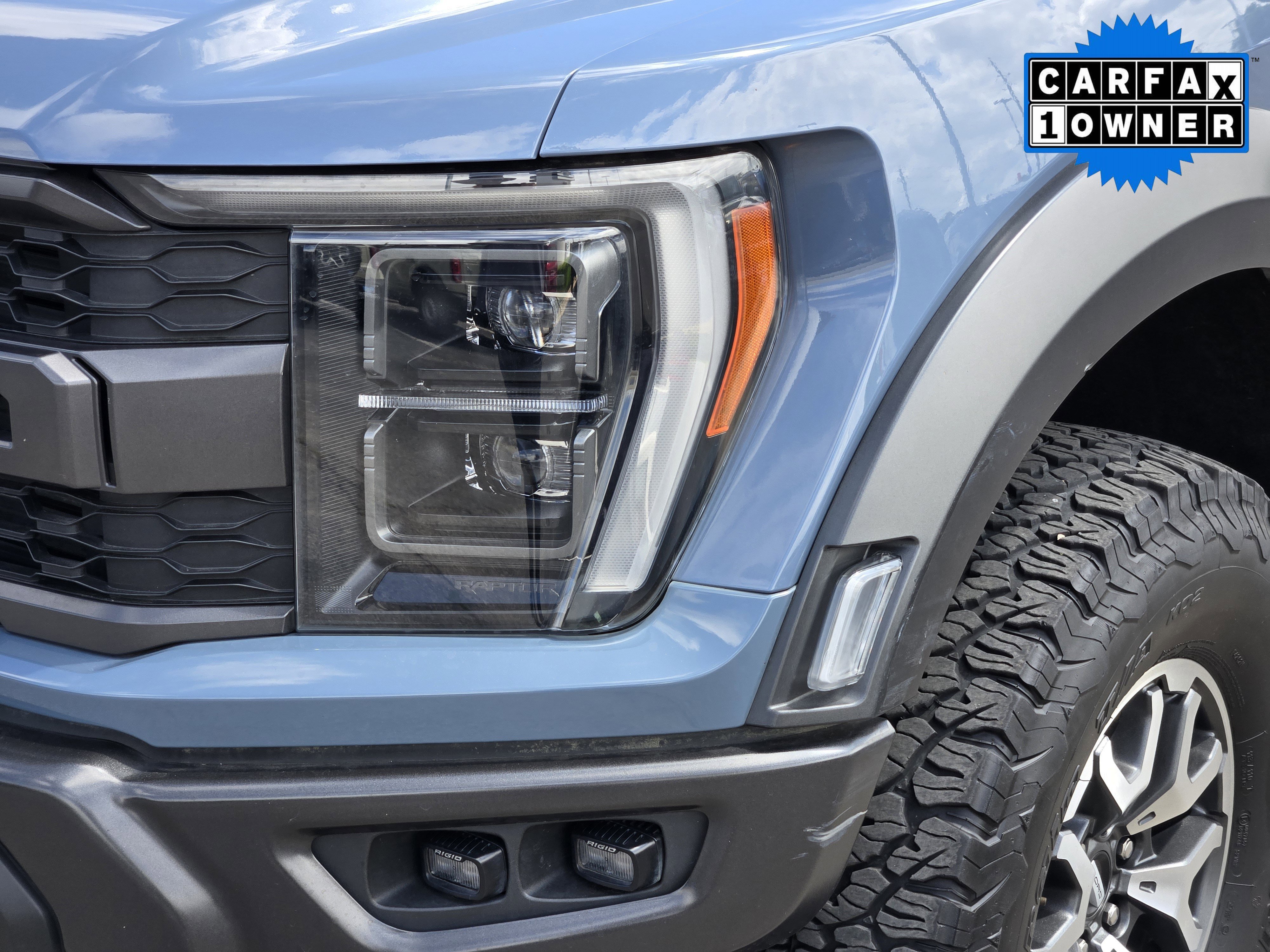 Certified Used 2023 Azure Gray Metallic Ford Raptor image 8
