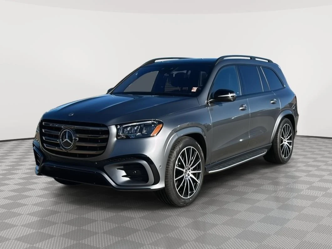 New 2026 Selenite Grey Metallic Mercedes-Benz GLS 580 image 7