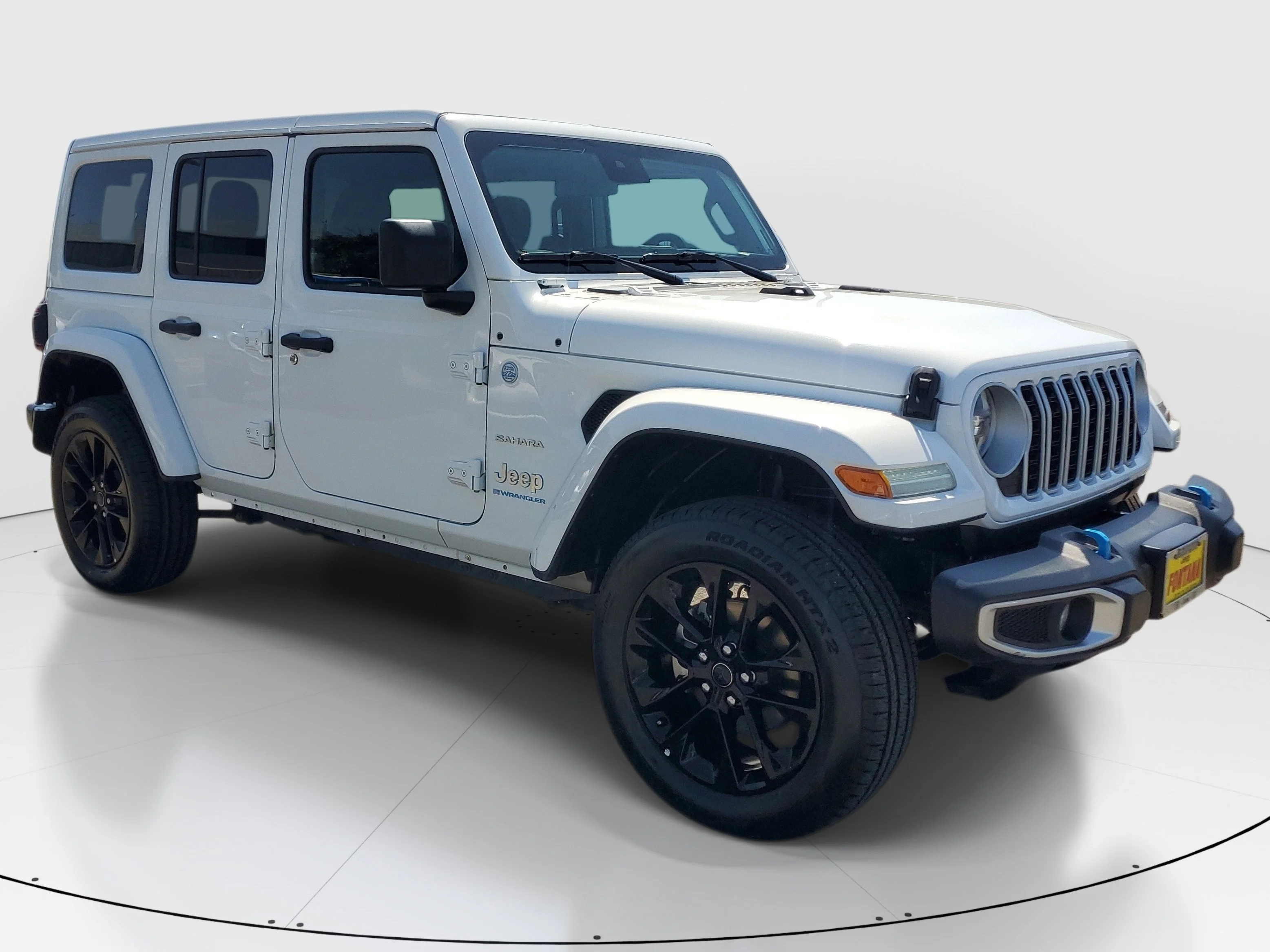 Used 2024 White Jeep Sahara 4xe image 8