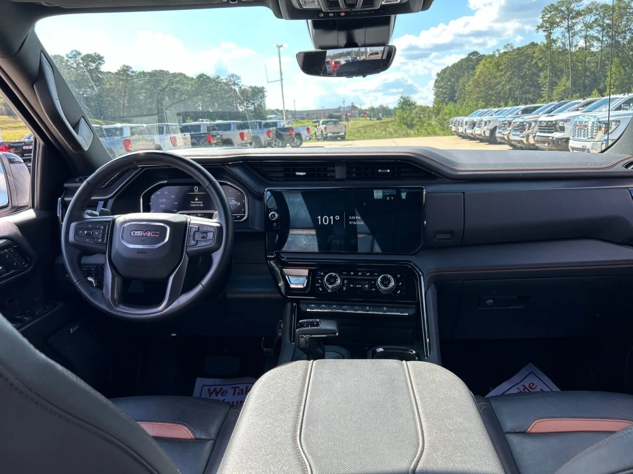Used 2025 Summit White GMC AT4 image 23