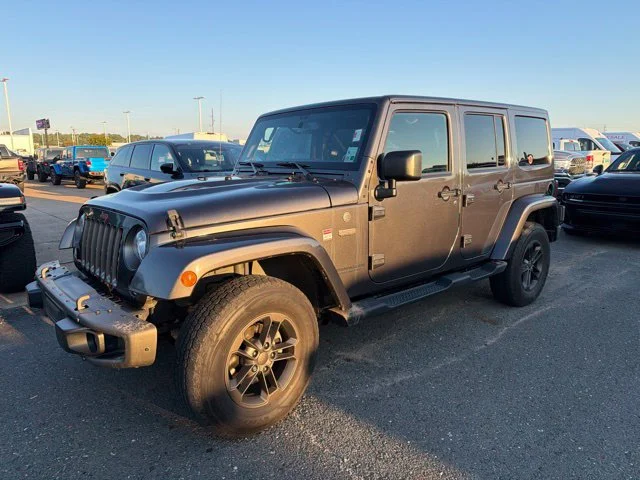 Used 2017 Jeep Wrangler Unlimited 75th Anniversary Edition with VIN 1C4BJWEG5HL558368 for sale in Shreveport, LA