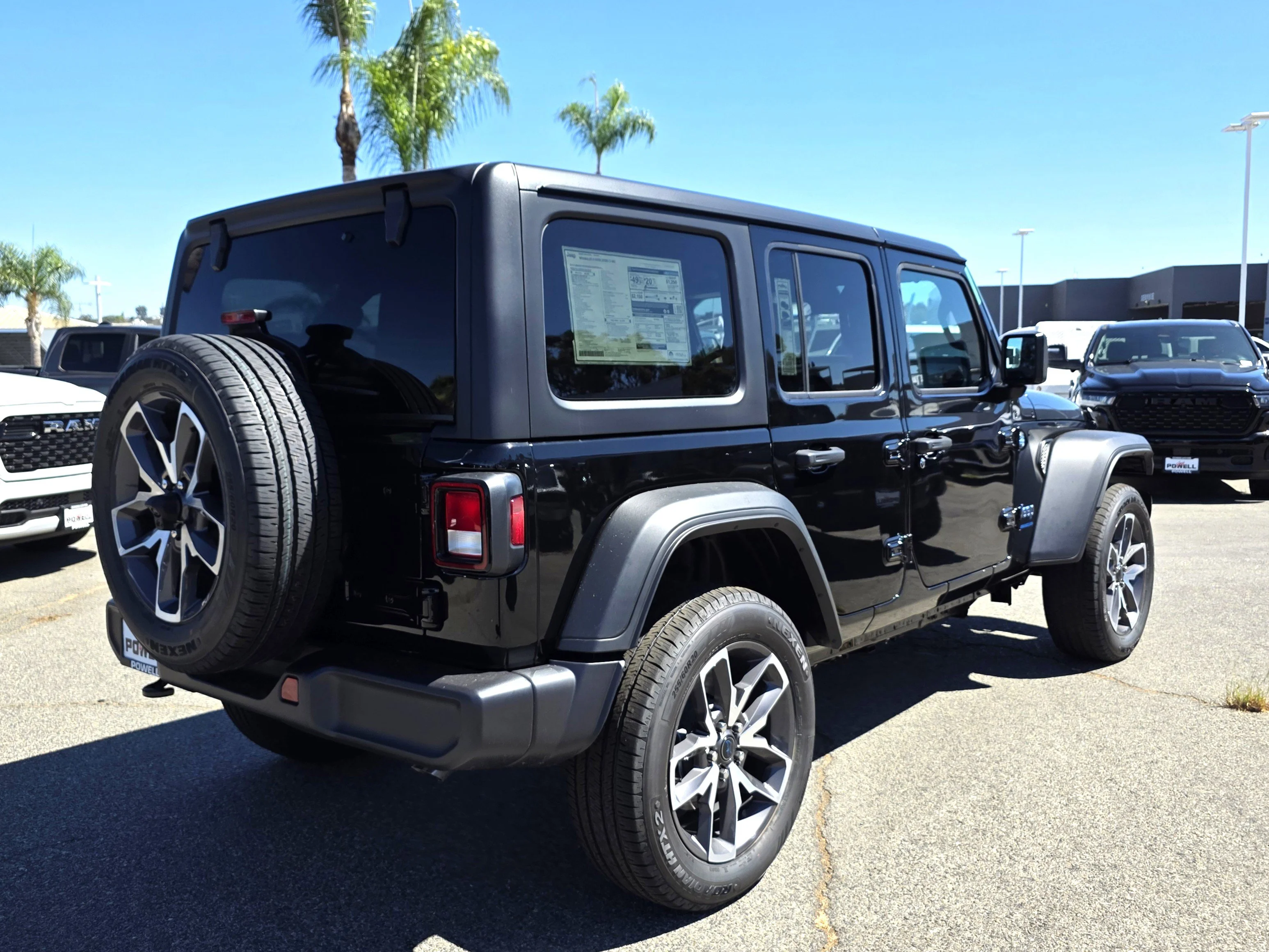 New 2025 Black Clearcoat Jeep Sport S 4xe image 5