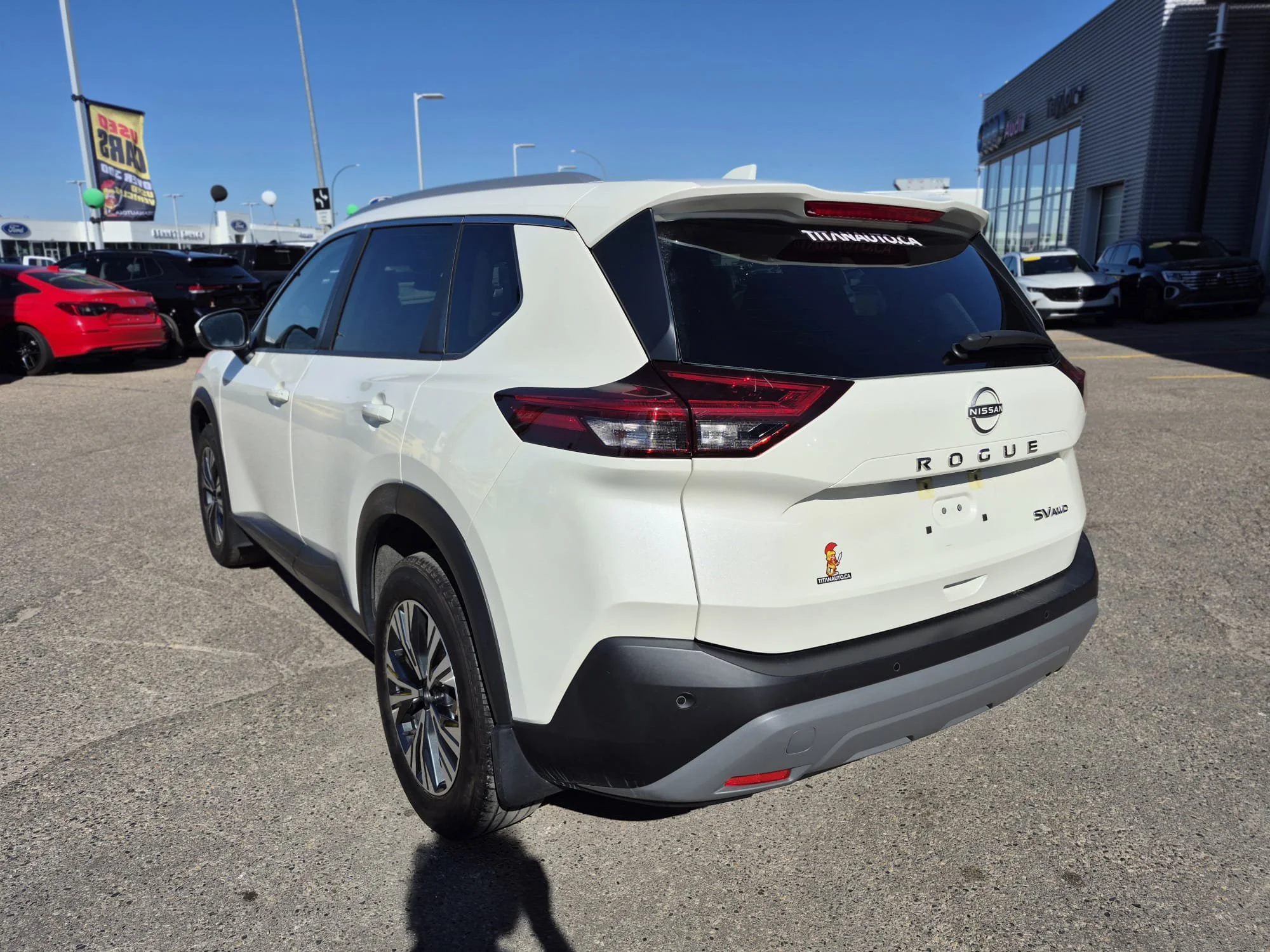 Certified Used 2023 Pearl White Metallic Nissan SV AWD*Htd Seats | Pano Roof | Htd Wheel | Adaptive Cruise | Remote Start | CarPlay | Park Assist image 12