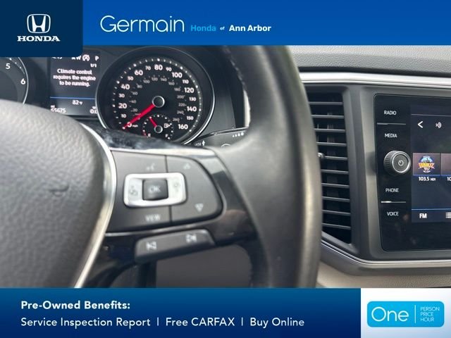 Used 2019 Blue Metallic Volkswagen 3.6L V6 SE image 25