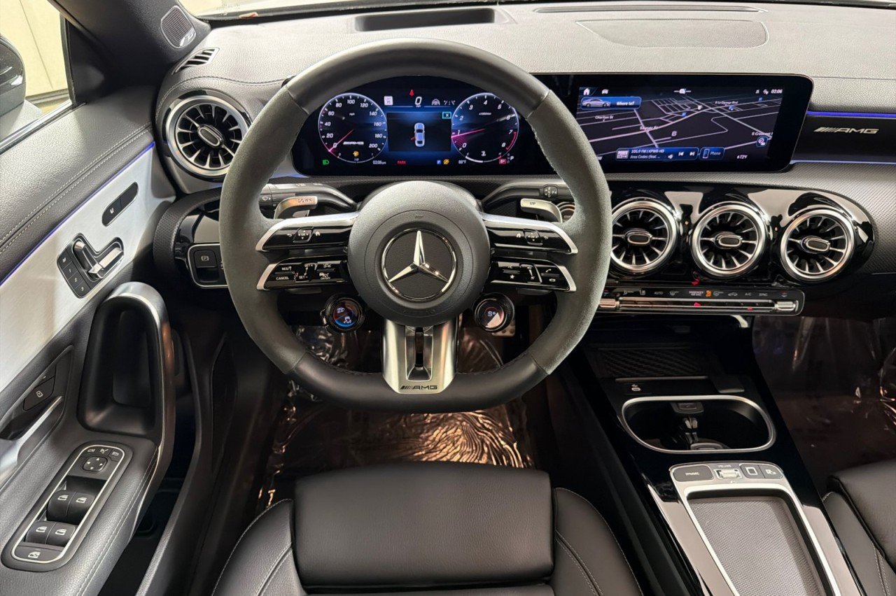 Certified Used 2025 MANUFAKTUR Mountain Grey Magno Mercedes-Benz AMG® CLA 45 image 13