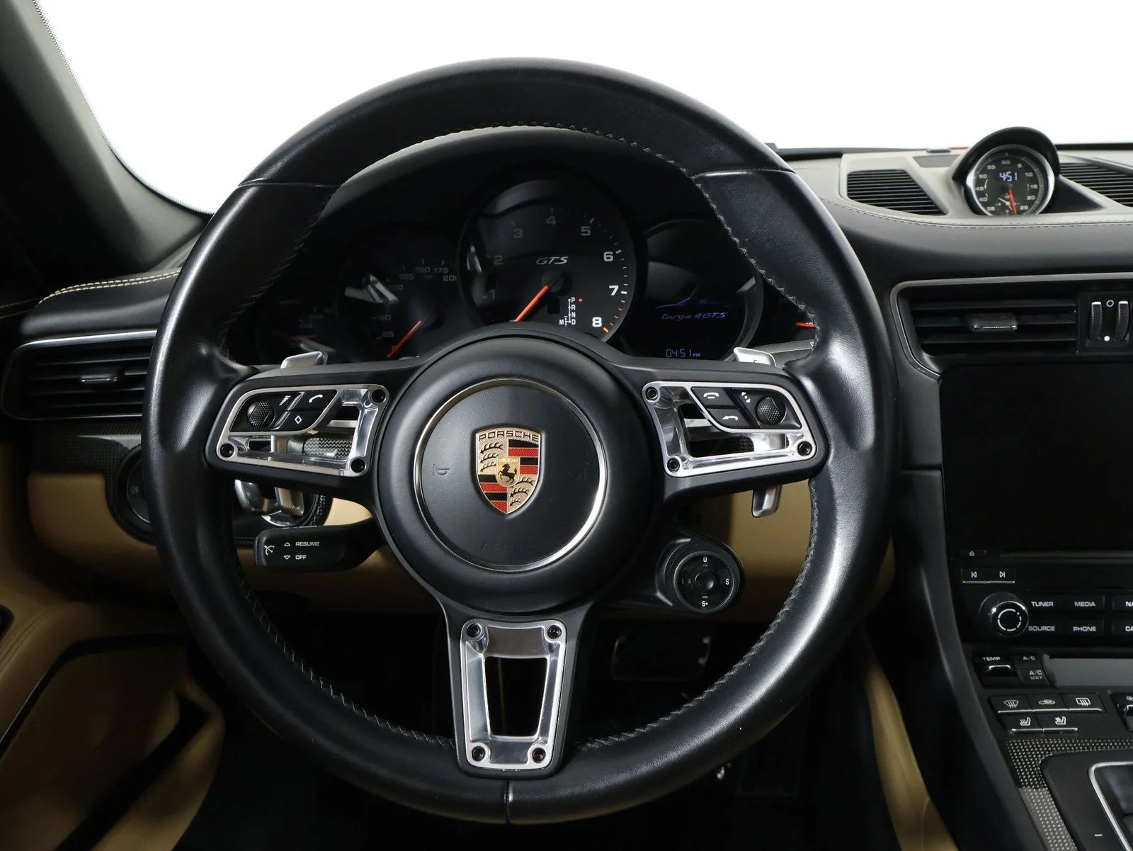 Certified Used 2019 Carmine Red Porsche Targa 4 GTS image 12