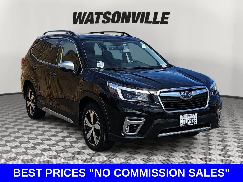 Used 2021 Crystal Black Silica Subaru Touring image 1
