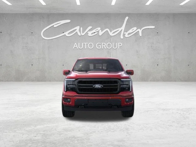 New 2026 Red Ford Lariat image 7