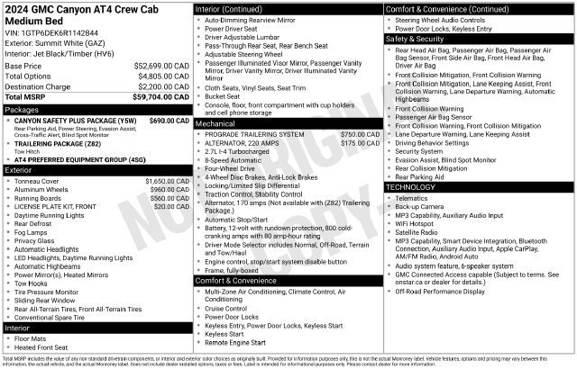 2024 GMC Canyon