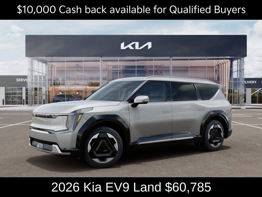 New 2026 Ivory Silver Kia Land AWD image 4