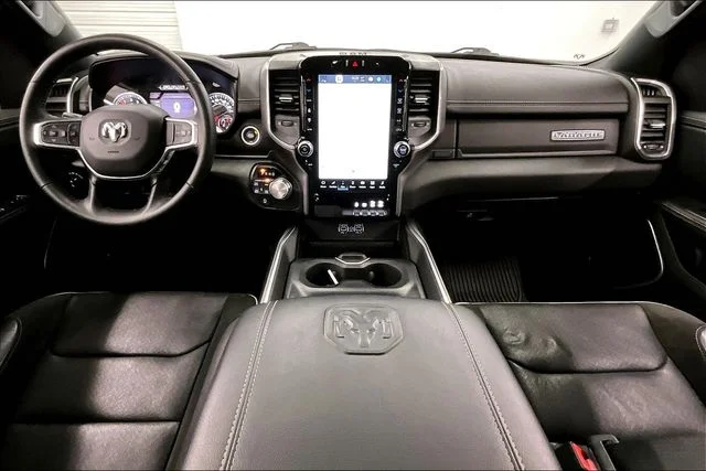 Used 2023 Diamond Black Crystal Pearlcoat Ram Laramie image 16