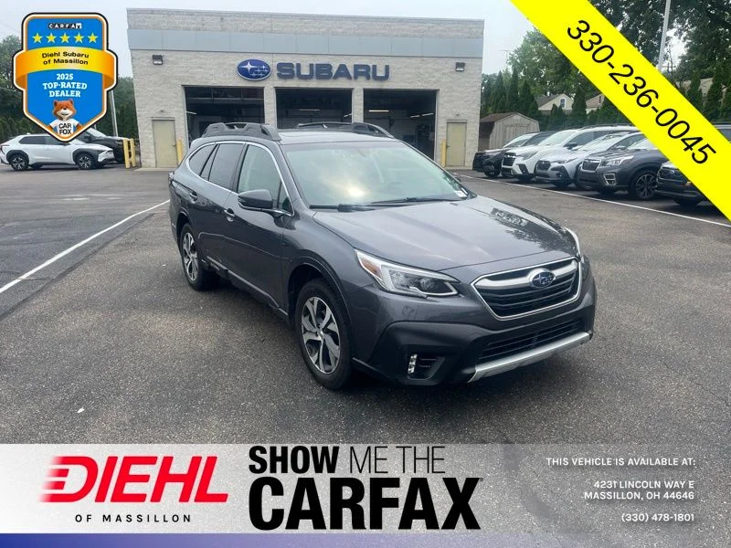 Used 2021 Gray Subaru Limited XT image 1
