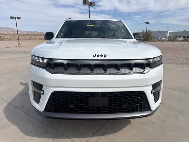 New 2026 Bright White Clear-Coat Exterior Paint Jeep Summit Obsidian image 7