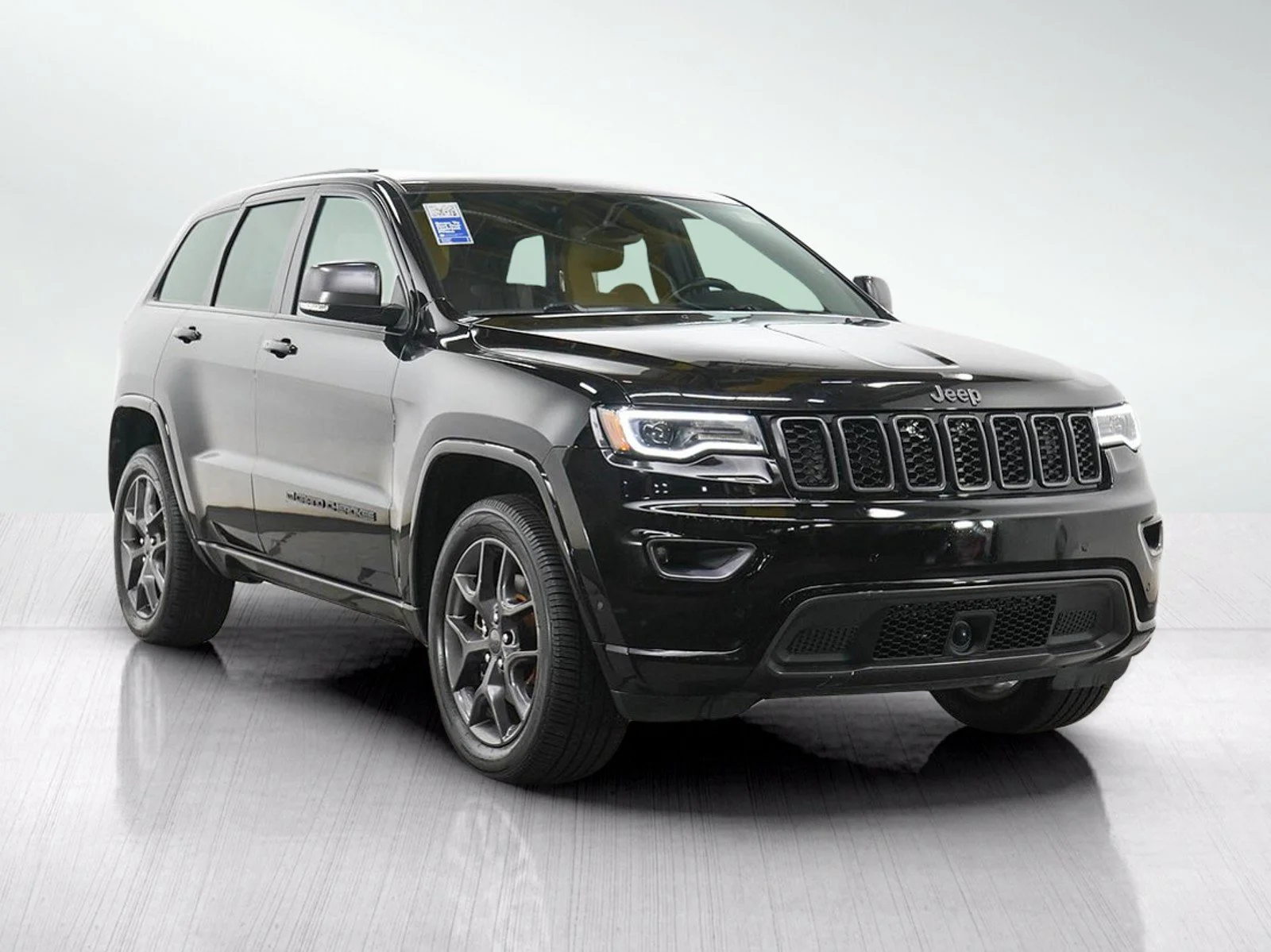 Used 2021 Diamond Black Crystal Pearlcoat Jeep Limited image 7