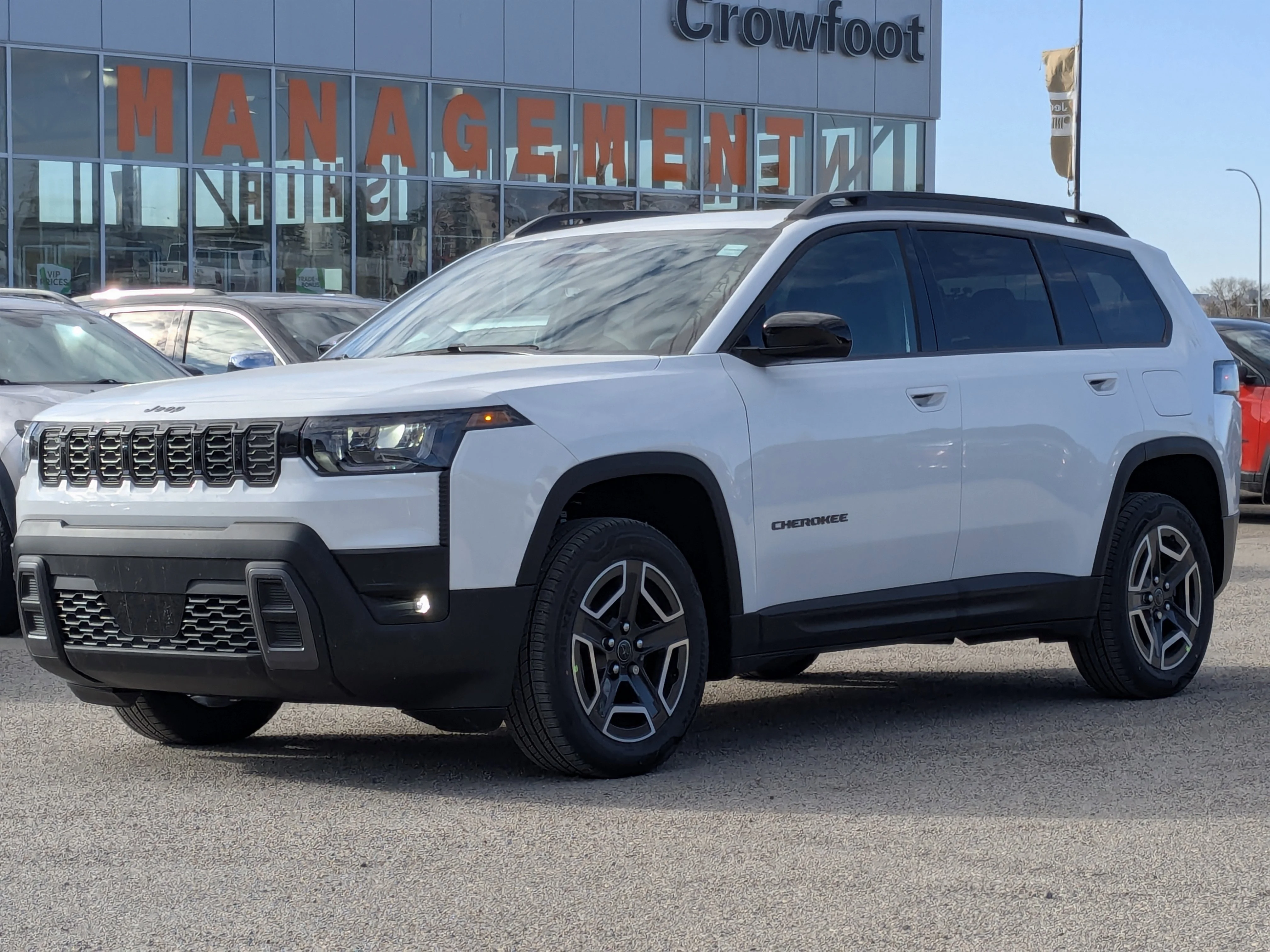 New 2026 White Jeep Laredo - - Adaptive Cruise - 12.3 Display - Heated Seats/Wheel - Compact Spare Tire & More image 4