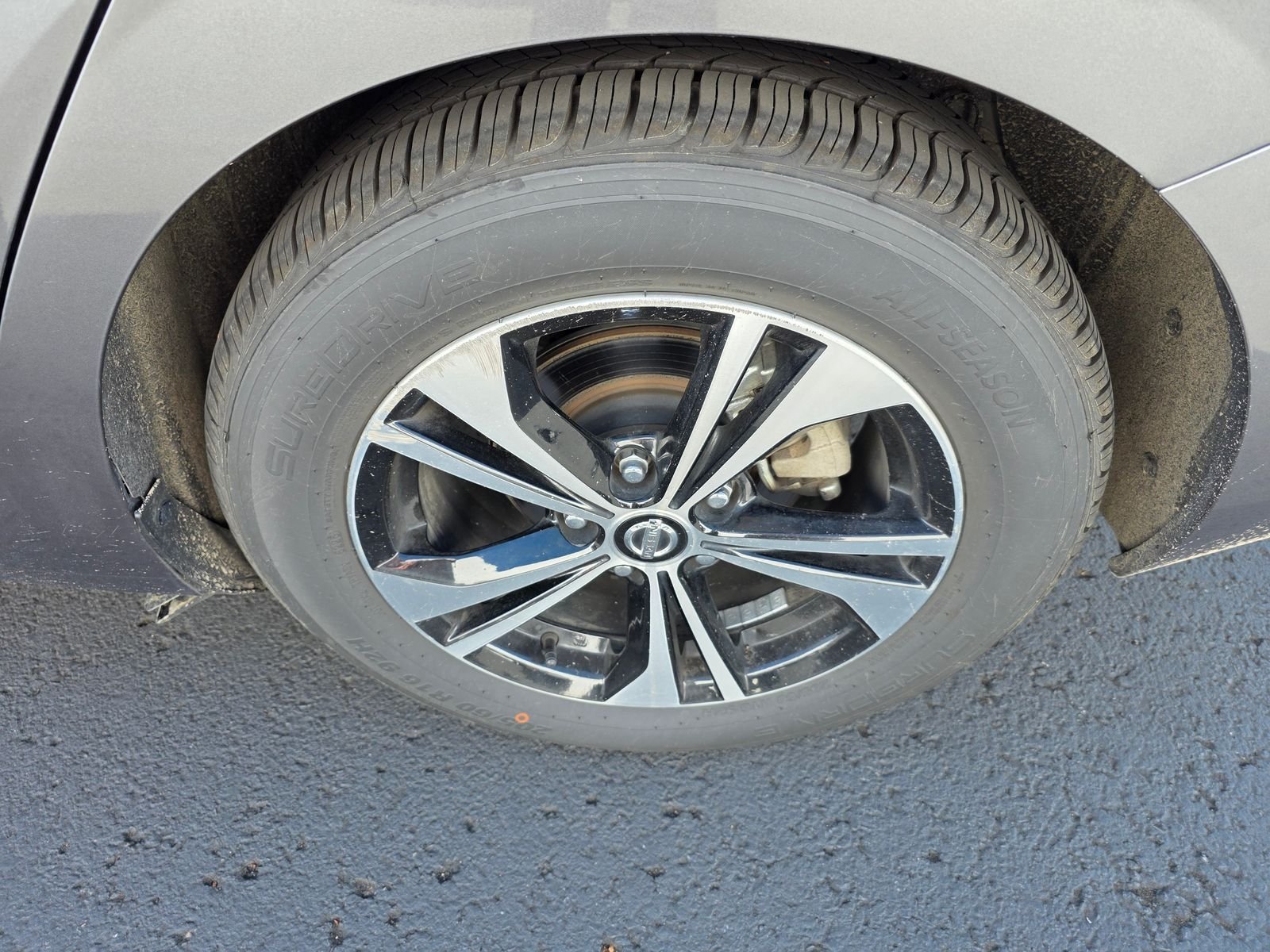 Used 2023 Gun Metallic Nissan SV image 8