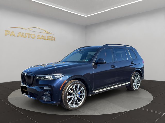 Used 2021 Carbon Blue Metallic BMW xDrive40i image 3