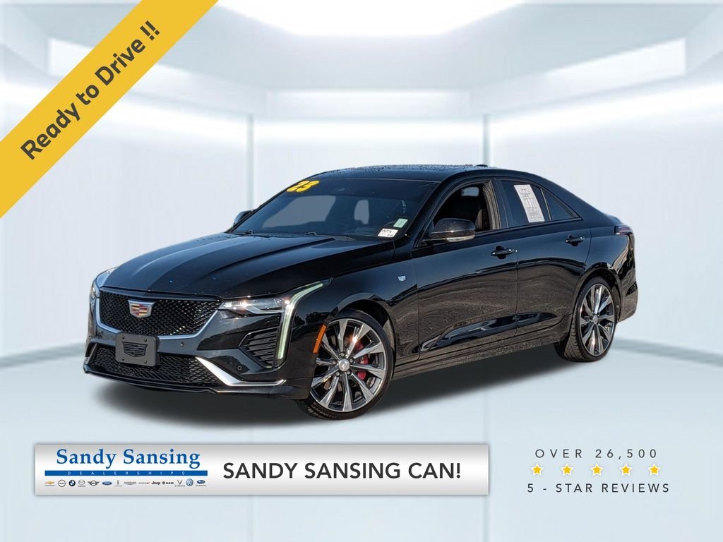 Used 2023 Black Cadillac Sport image 1