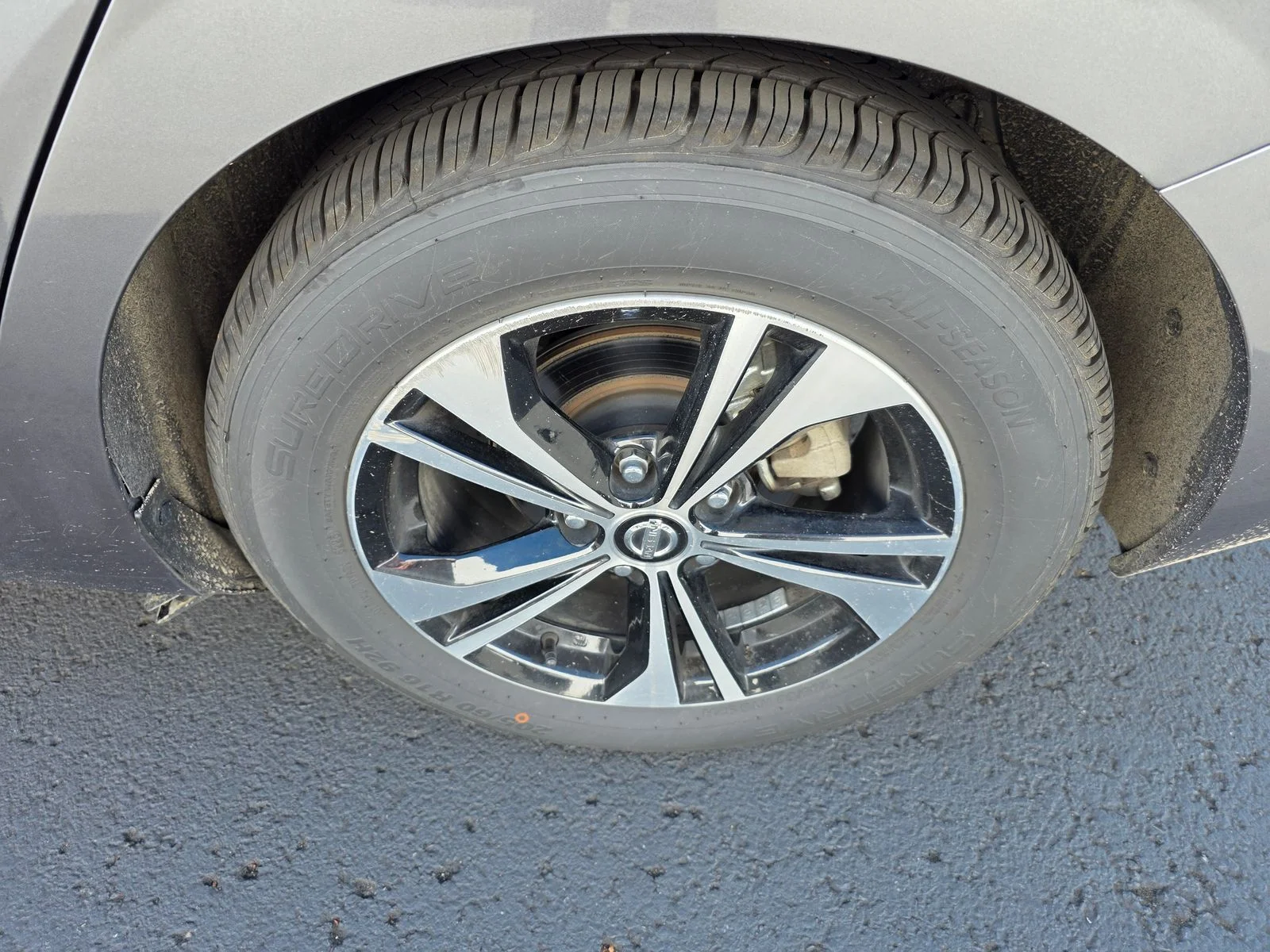 Used 2023 Gun Metallic Nissan SV image 9