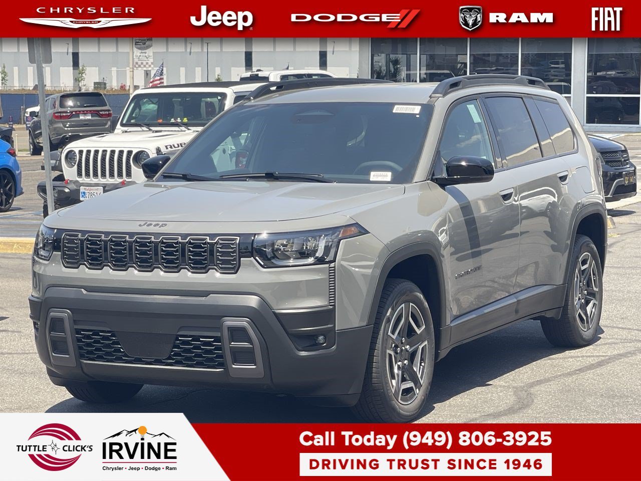 New 2026 Sting-Gray Clearcoat Jeep Limited image 3