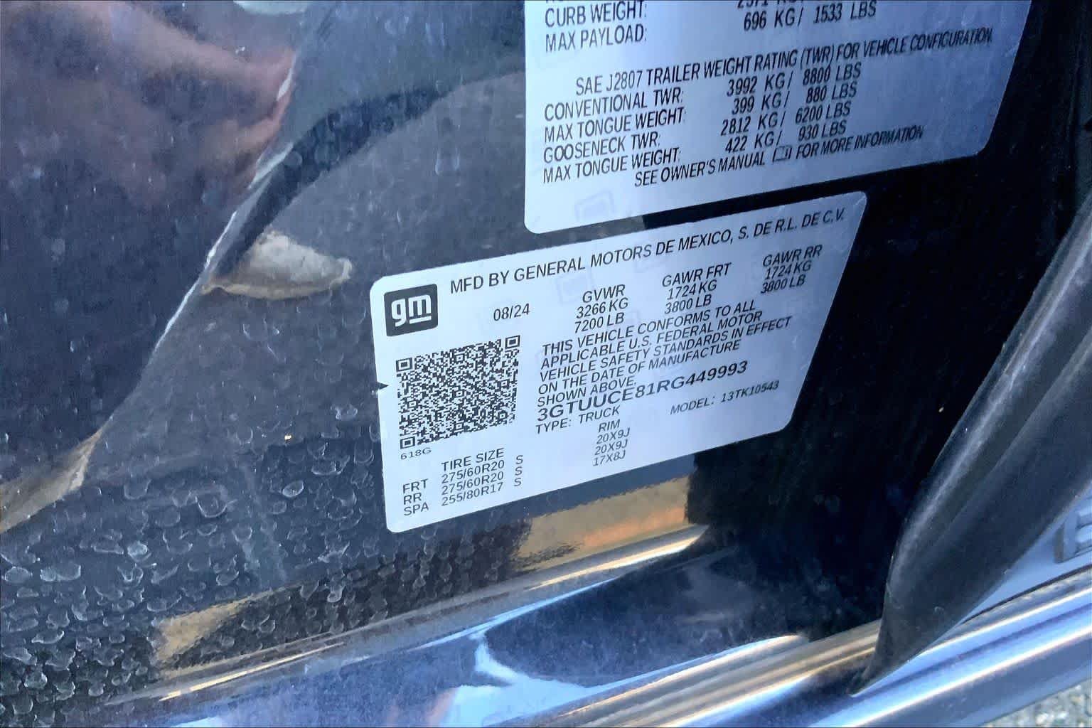 Used 2024 Titanium Rush Metallic GMC Elevation image 29