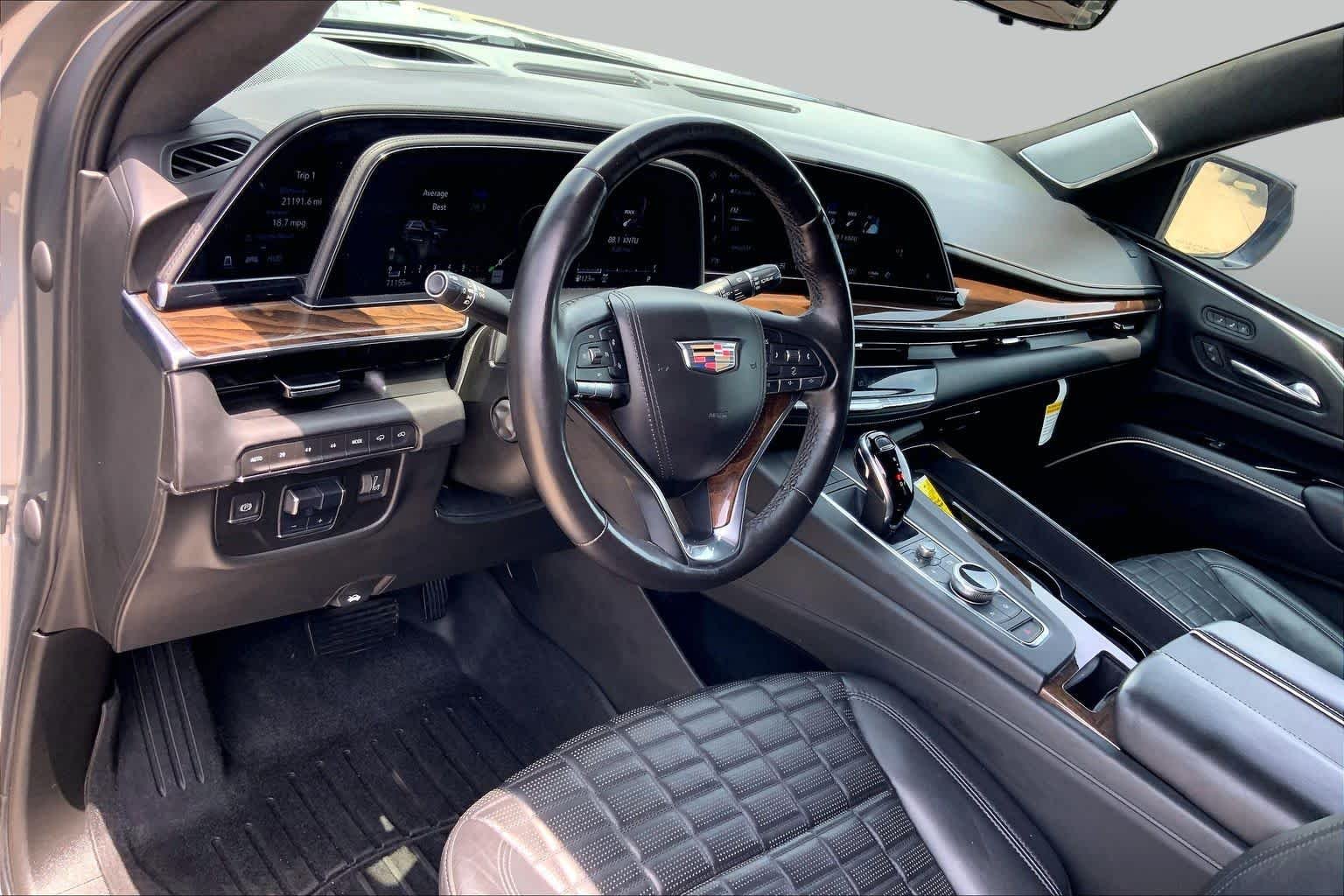 Used 2022 Satin Steel Metallic Cadillac Premium Luxury Platinum image 18