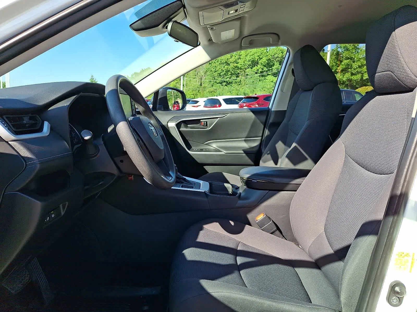 Certified Used 2021 Super White Toyota LE image 15