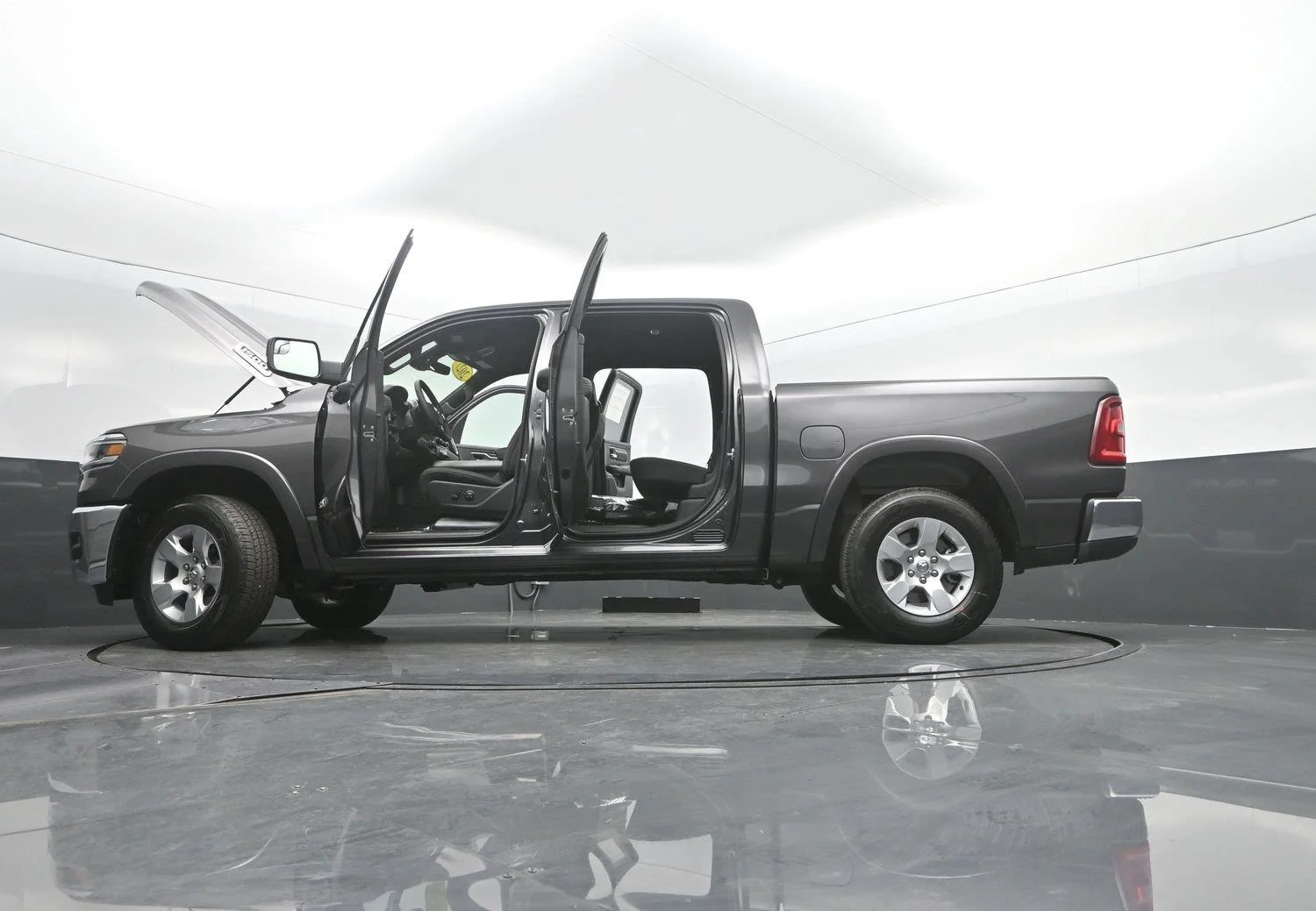 New 2027 Granite Crystal Metallic Clear-Coat Exterior Paint RAM Big Horn image 51