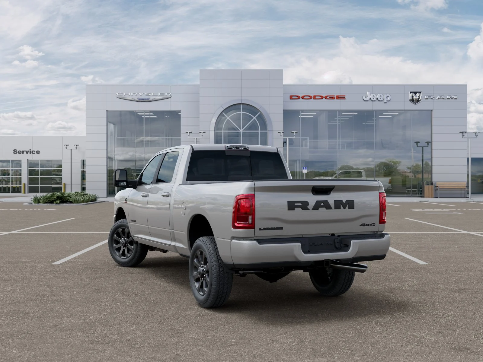 New 2026 Silver-Zynith Exterior Paint RAM Laramie image 30