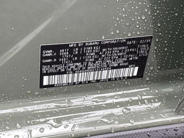 Used 2026 Green Subaru Premium image 31