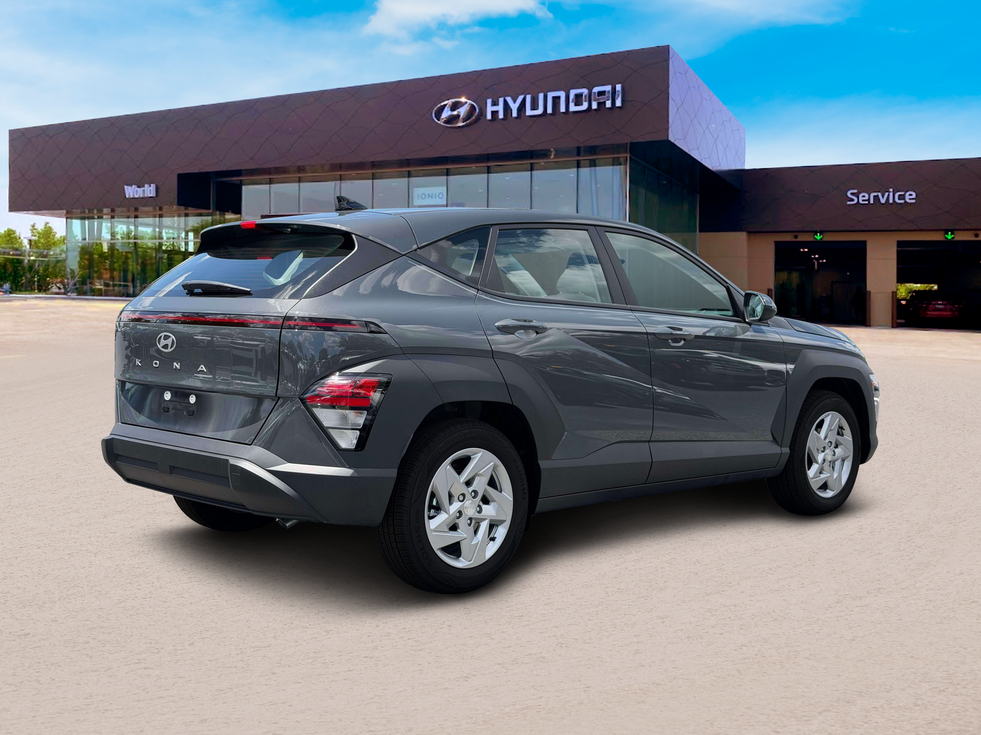 New 2027 Ecotronic Gray Pearl Hyundai SE FWD image 8