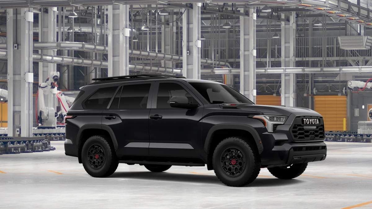 New 2026 Midnight Black Metallic Toyota TRD Pro image 14