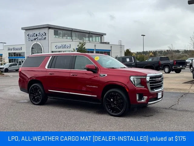 Certified Used 2022 CAYENNE RED TINTCOAT GMC SLT image 9