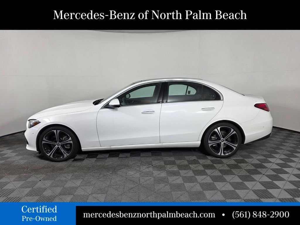 Used 2025 White Mercedes-Benz C 300 image 3