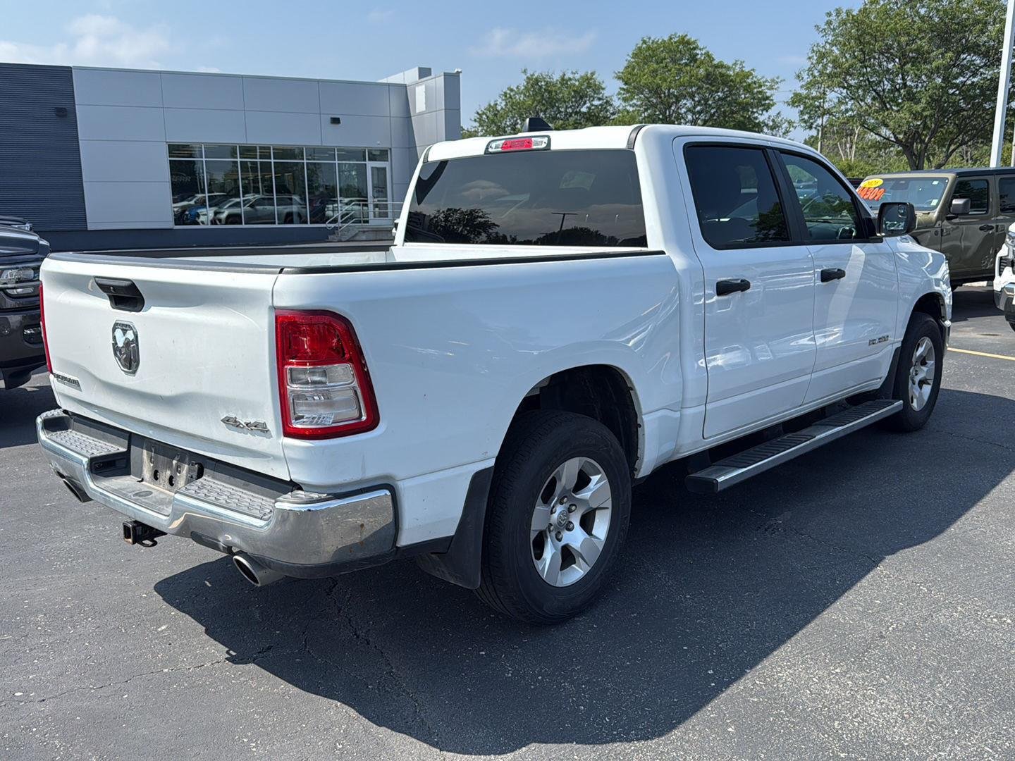 Used 2024 Bright White Clearcoat Ram Big Horn image 6