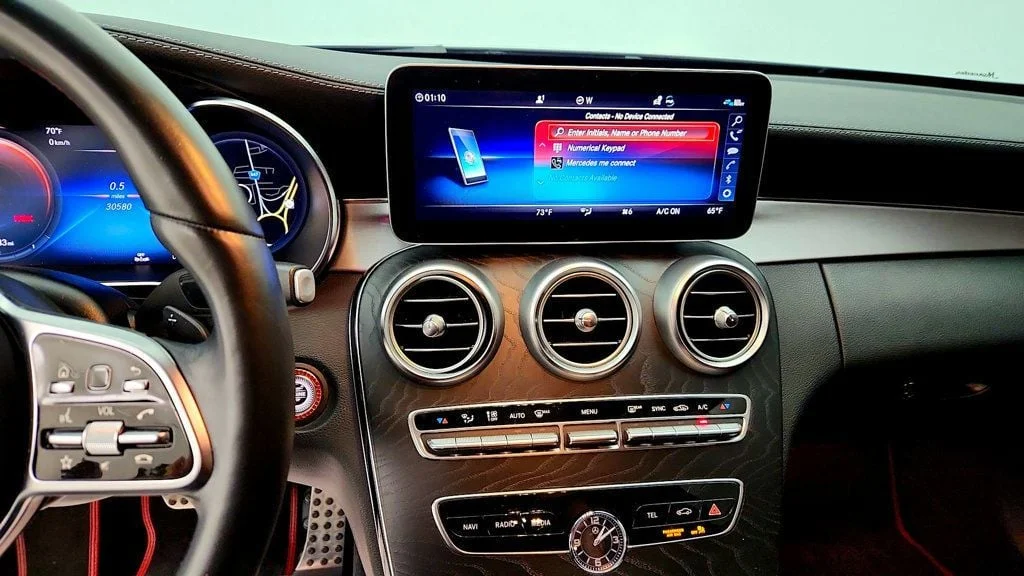 Used 2021 Iridium Silver Metallic Mercedes-Benz C 300 Coupe w/ AMG® Line & Designo Nappa Leather Pkg image 16