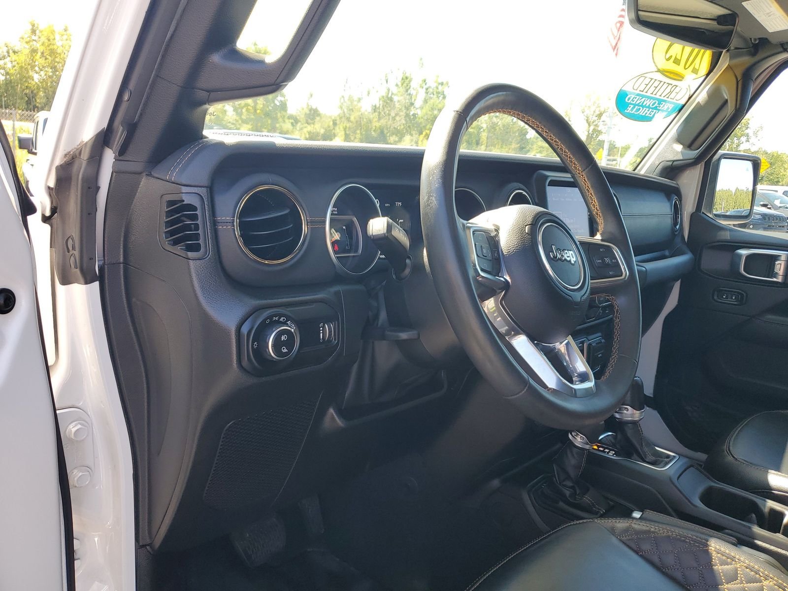 Certified Used 2023 White Jeep High Altitude image 8