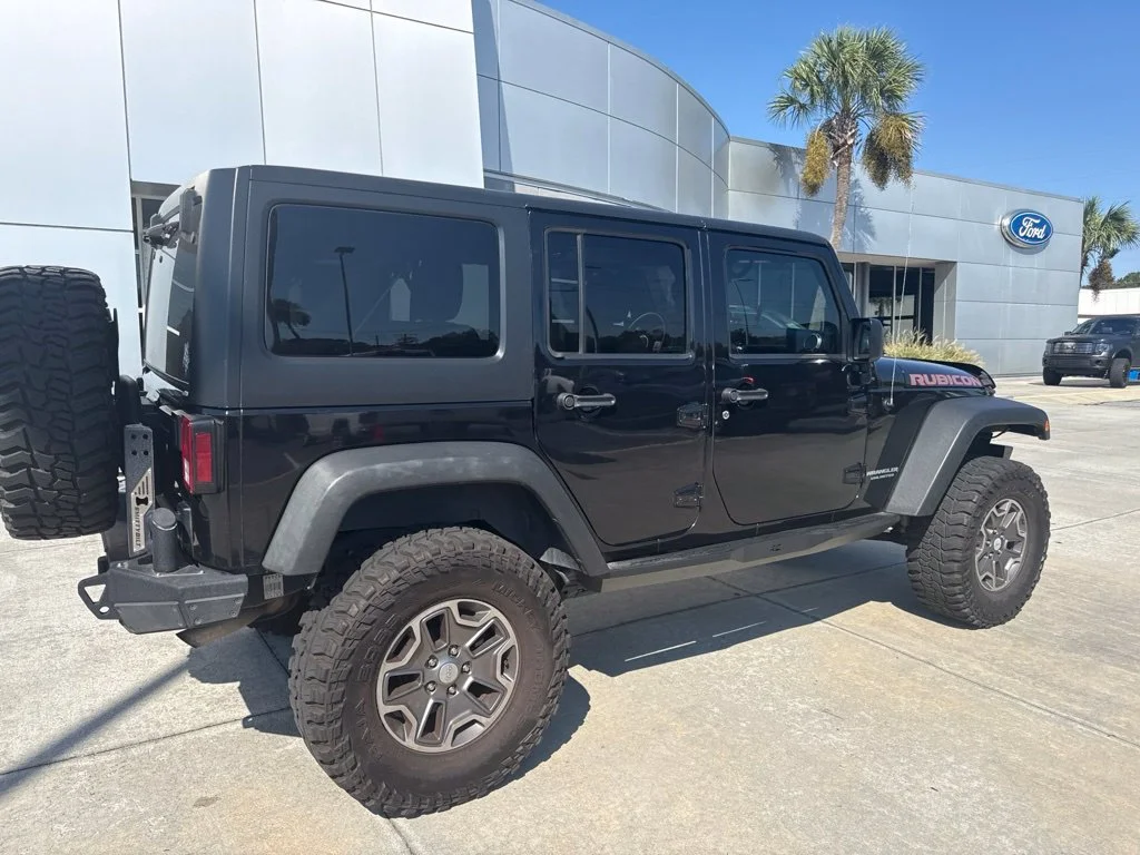 Used 2014 Black Clearcoat Jeep Unlimited Rubicon image 7